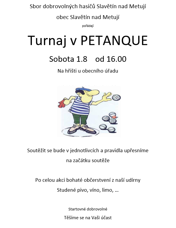 Turnaj Petanque 